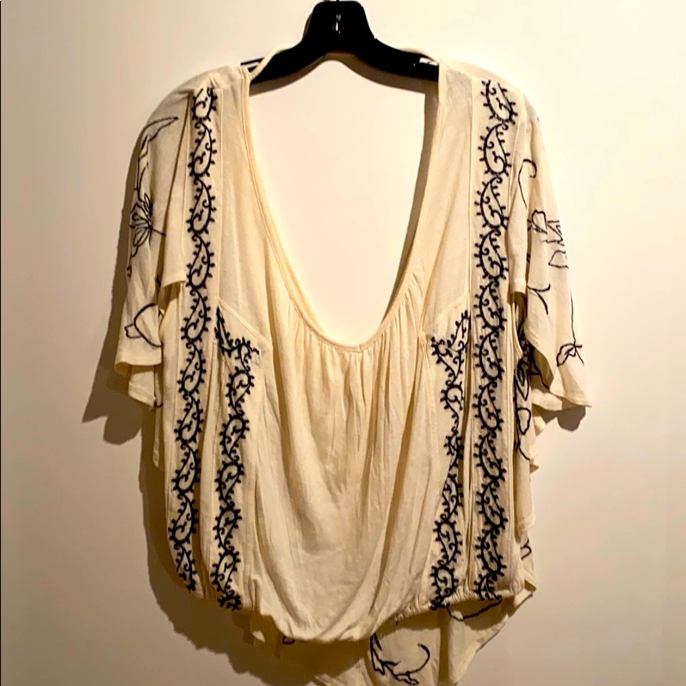 Caped Free People Shirt